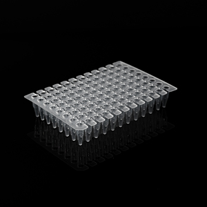 <span class=keywords><strong>Plaque</strong></span> PCR à 96 puits détachable <span class=keywords><strong>de</strong></span> 0,1 ml et 0,2 ml, tubes PCR transparents non recouverts pour laboratoire QPCR - Product Image 4