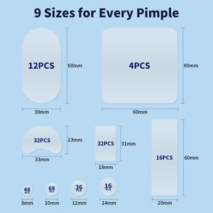 Traitement hydrocolloïde médical kystique Traitement de l'acné Zit Patches <span class=keywords><strong>Gunk</strong></span> Out Blackhead & Pore Extractor Pimple Patches pour le visage - Product Image 3