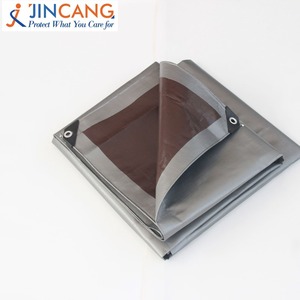 Lonas de <span class=keywords><strong>lona</strong></span> de tamaño personalizado de 6 '* 8', lonas impermeables resistentes <span class=keywords><strong>con</strong></span> <span class=keywords><strong>ojales</strong></span> de aluminio - Product Image 1