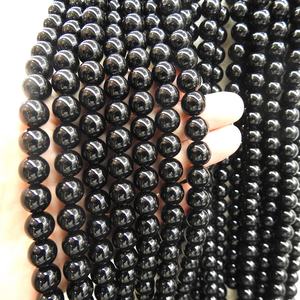 Perles de <span class=keywords><strong>pierre</strong></span> de jade blanc naturel 2026 de 8 mm et 10 mm, semi-précieuses, finies, lisses et rondes pour la fabrication de bijoux - Product Image 2