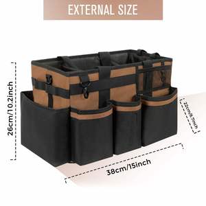 Sac de rangement grande capacité pour produits de nettoyage, sac de transport simple pour nettoyeurs et femmes de ménage - Product Image 5