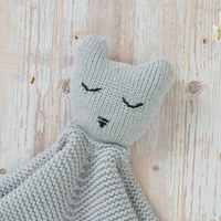 2023 Ins Offre Spéciale couverture de sécurité pour bébé, motif ours, couette en tricot doux, jouet pour bébé, Animal en peluche