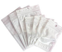 14cm * 20cm Perle Blanc Opp Sac Paquet Plusieurs Tailles en Stock Téléphone Cas Autres Marchandises Emballage Paquet Sac