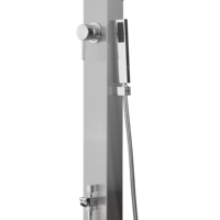Ensemble de colonne de douche extérieure moderne en acier inoxydable avec douchette