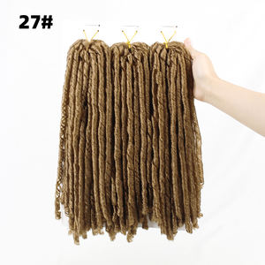 Extensions <span class=keywords><strong>de</strong></span> cheveux Kanekalon Cabelo <span class=keywords><strong>Nina</strong></span> Softex 3X Pauqre 14 pouces, Dreadlocks Cabelos <span class=keywords><strong>Nina</strong></span> Softex 400g, Crochet 210g, Tresses Longues - Product Image 5