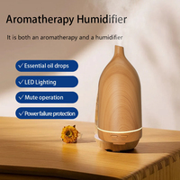 Diffuseur d'huiles essentielles ultrasonique pour la maison et le bureau, veilleuse, aromathérapie, humidificateur, vaporisateur, purificateur d'air, rafraîchisseur, humidité