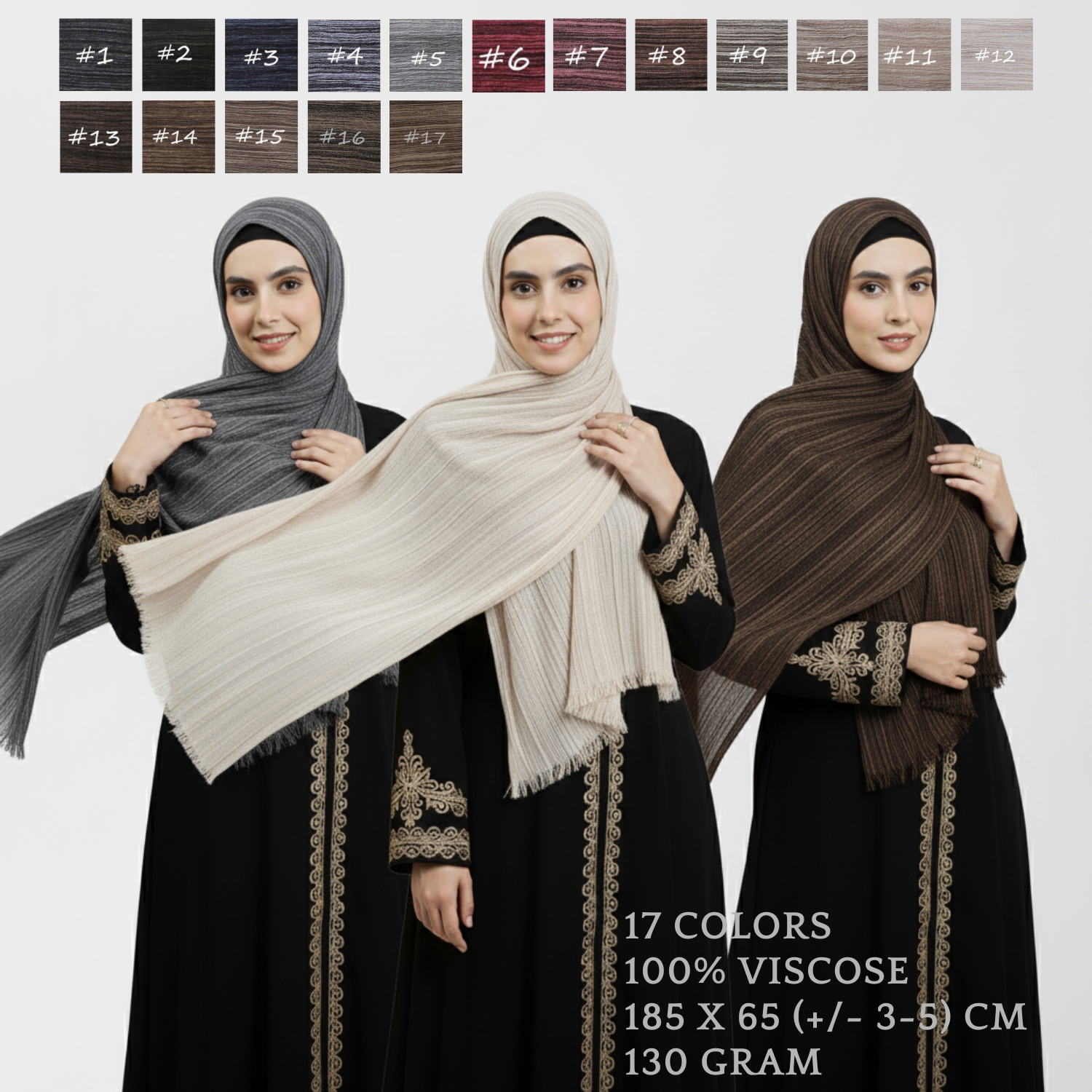 Black headscarf - Free to obtain