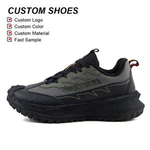 Scarpe Sportive Casual OLICOM con Lacci a Rete, Sneakers di Lusso da <span class=keywords><strong>Uomo</strong></span> per Escursionismo e Outdoor, Scarpe da <span class=keywords><strong>Trail</strong></span> <span class=keywords><strong>Running</strong></span> Traspiranti e alla Moda - Product Image 1