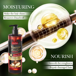 Shampoo Antiforfora al Burro di Karité e Olio di Argan, Nutriente e Lisciante, Pulizia Profonda per la Cura dei Capelli, Fornitura all'Ingrosso Transfrontaliera - Product Image 1