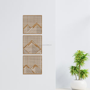 Decorazioni <span class=keywords><strong>per</strong></span> la casa ecologiche geometriche montagne vuote pitture in legno e arti murali decorazioni murali <span class=keywords><strong>per</strong></span> camera da letto e <span class=keywords><strong>cucina</strong></span> - Product Image 6