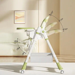 Chaise haute pliable <span class=keywords><strong>pas</strong></span> chère pour enfants avec balançoire et table à manger intégrée – Offre spéciale - Product Image 6