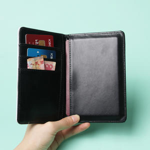 Portafoglio in finta pelle a sublimazione Lancoda porta carta passaporto per regali promozionali e aziendali - Product Image 2