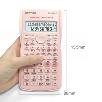 Calculatrice scientifique CTIFREE 82MS 240 pour étudiants, écran LCD 10+2 chiffres, batterie ABS, calculatrice scientifique pour étudiants