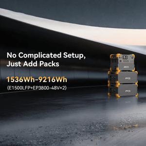 PECRON EP3800-48V 3,840Wh LiFePO4 แบตเตอรี่เสริม 51.2V 75Ah สำหรับ E1000LFP/E1500LFP/E2400LFP/E3600LFP/F3000LFP - Product Image 6