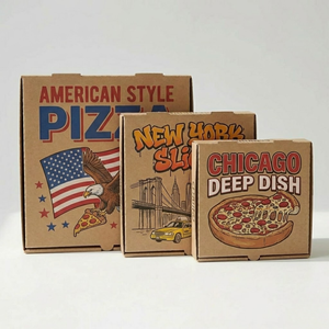 Customized High Quality Eco-Friendly Recycled Materials Corrugated Paperboard <b>Pizza</b> Containers Waterproof Heavy-Duty Lower Price - Product Image 5