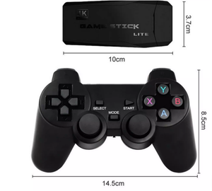 แผงควบคุมเกม2.4G เครื่องเล่นคู่แบบไร้สายคอนโซลเล่นเกมทีวี HDMI ความละเอียดสูง PS M8เกมอาเขต20000 - Product Image 3