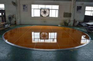 Piste de danse ronde circulaire de mariage <span class=keywords><strong>moins</strong></span> chère pour la location de mariage - Product Image 2
