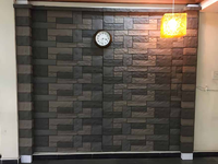 Panneaux muraux en pierre 3D en PU de style moderne, légers, imperméables, pour décoration intérieure et extérieure, panneaux muraux en pierre artificielle pour la maison