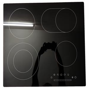 Table de cuisson encastrable céramique à 4 brûleurs, commande tactile, 220V, électrique - Product Image 5