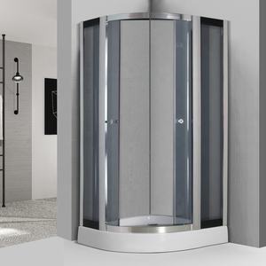 Fabricant cadre en aluminium avec étagère double coulissante demi-rond ShapeShower Screen Room Shower Cabines <span class=keywords><strong>de</strong></span> <span class=keywords><strong>douche</strong></span> Enclosure - Product Image 4