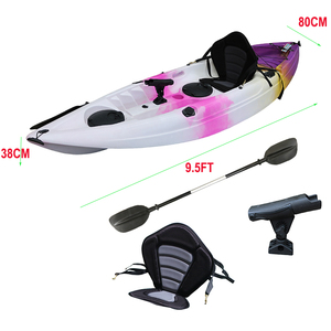 Kayak de pêche Viking <span class=keywords><strong>LANGO</strong></span> de haute qualité, 10 pieds, à assise surélevée, avec pagaie unique, pour la dérive et le canoë de loisirs, utilisation en extérieur - Product Image 4