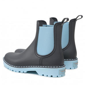 OEM Custom <span class=keywords><strong>Chelsea</strong></span> Shortie <span class=keywords><strong>stivali</strong></span> da pioggia leggero Design impermeabile per uso estivo e invernale fornitore all'ingrosso - Product Image 4