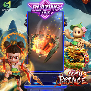 USA Market Welcome Custom Blazing Link Lotus Prince Skill <b>Game</b> Board 50 Line Reel Silver Coin Skill <b>Game</b> <b>Machine</b> - Product Image 1