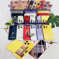 Fard à paupières de marque de qualité supérieure, 11 couleurs célèbres, maquillage scintillant, poudre libre, fard à paupières effet téléphone