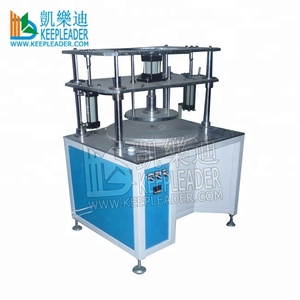 Bánh hộp cạnh máy uốn của cardboard_paper hình trụ container_round hộp làm rim forming_crimping_folding thiết bị - Product Image 3