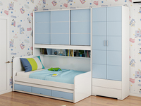 Maßgefertigte Holz-Schlafzimmermöbel mit Schönem Design für Einzel-, Doppel-, Kinder- und Jugendbetten 	 Ausziehbares Bett für Erwachsene für Zuhause und Hotel