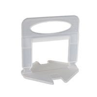 Système de nivellement de carreaux de bonne qualité en direct d'usine, clips économiques pour carreaux de porcelaine
