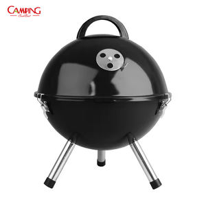 Parrillas de <span class=keywords><strong>asador</strong></span> para barbacoa para cocina interior y exterior, carrito de cocina de carbón sin humo, recubierto de polvo esmaltado de Metal de acero para alimentos - Product Image 4