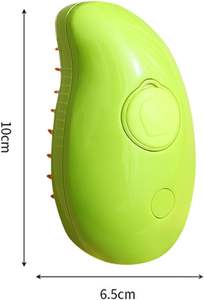 Cepillo de silicona para mascotas 3 en 1 de estilo pequeño para gatos y perros, peine de agua Spritz Defur, caja de depilación, herramienta de aseo para mascotas - Product Image 5