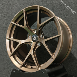 WOA Forged Fi-r Triple Chrome Finish Roue forgée concave ultra légère pour Porsche 991 BMW M5 <span class=keywords><strong>M4</strong></span> G80 M3 <span class=keywords><strong>E92</strong></span> 5x112 5x130 Jante - Product Image 5
