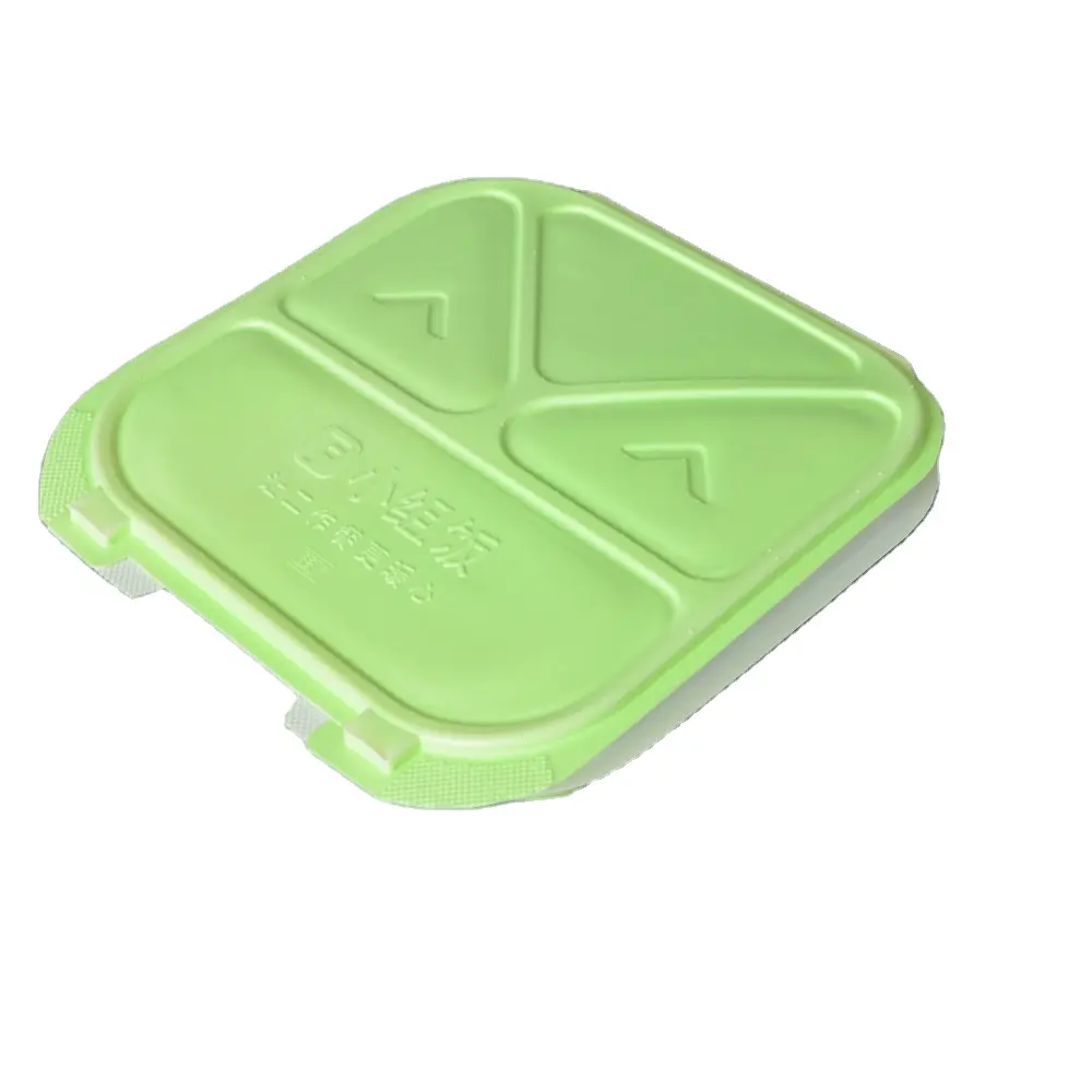 प्लास्टिक Hinged पारदर्शी डिस्पोजेबल पीपी खाद्य कंटेनर