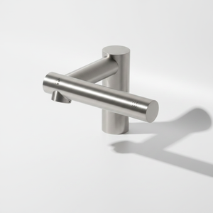 Dispensador de Jabón Automático 2 en 1 Moderno de Latón con Grifo para Lavabo de un Solo Orificio y un Solo Manípulo, Tipo Sensor Infrarrojo Sin Contacto - Product Image 1