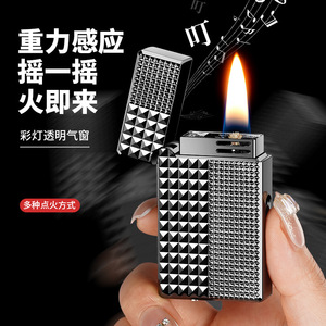 Encendedor Inteligente con Control por Voz, Recargable, Resistente al Viento, Eléctrico Híbrido, para Viajes, Regalo Personal - Product Image 4