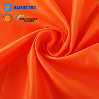 Polyester Viscose Sergé Satin Tissu Type Mélange Costume Doublure Tissu pour Hommes Costume