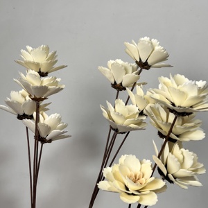 Arreglo Floral de Peonías de Madera Hecho a Mano, Decoración Nueva 2026, Personalizado para Bodas, Interior Minimalista, Suministros al por Mayor de Larga Duración, Navidad - Product Image 5