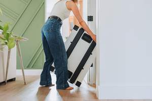 כלוב כלבים מתקפל ועמיד במיוחד, עשוי אלומיניום מצופה אבקה ידידותי לסביבה, מתאים לכלבים גדולים - Product Image 6