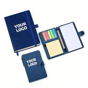 Hot Sale Wholesale Customized A6 With Logo Hardcover Pu Leather Notebook for Promo Business Gift <b>Note</b> <b>Books</b> - Product Image 1