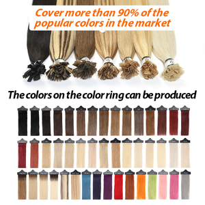 24 pollici 25G punta <span class=keywords><strong>cheratina</strong></span> <span class=keywords><strong>capelli</strong></span> umani <span class=keywords><strong>Extension</strong></span> <span class=keywords><strong>capelli</strong></span> umani 100% <span class=keywords><strong>capelli</strong></span> Remy <span class=keywords><strong>cheratina</strong></span> punta piatta <span class=keywords><strong>capelli</strong></span> ondulato Ombre naturale biondo <span class=keywords><strong>cheratina</strong></span> - Product Image 3