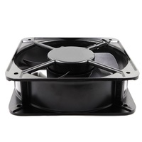 200x200x60mm extracteur d'air industriel 8 pouces ventilateur à flux axial carré 20060 3400 tr/min 2PIN 24v 48v 12v Dc ventilateur axial refroidissement