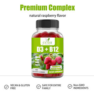 مكمل غذائي طبيعي بنكهة التوت على شكل حلوى جيلاتينية يحتوي على فيتامين د3 + ب12 لدعم المناعة وزيادة الطاقة والتحمل - Product Image 5