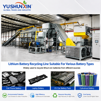 Lithium-Batterie-Recycling-Maschine Schrott-Lithium-Batterie-Recycling-Anlage für Gebrauchtakkubearbeitung