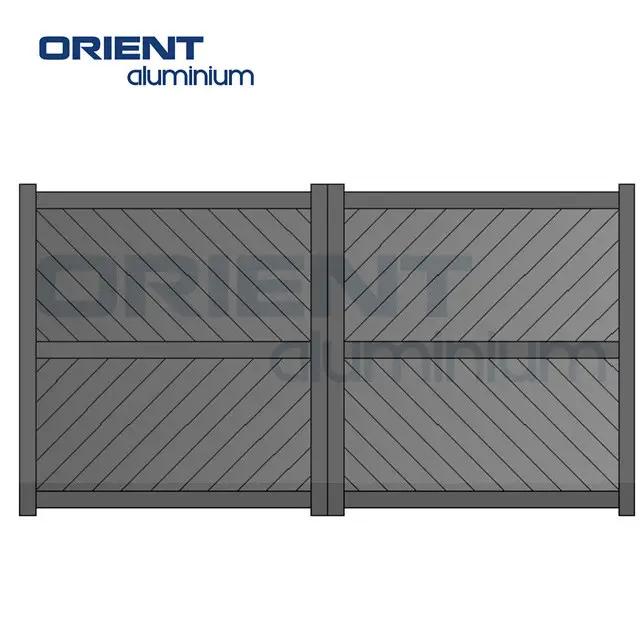 Factory Supplied Fancy Gate Boundary Wall Gate Design