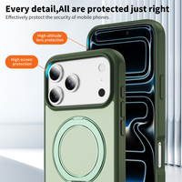 Étui de téléphone magnétique étanche et antichoc de luxe pour 11-17 Pro Max