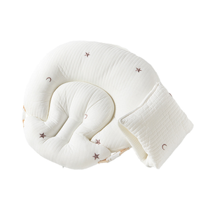Cuscino <span class=keywords><strong>Allattamento</strong></span> 2-in-1 Moderno con Supporto Lombare e Cuscino a Cuneo Anti-Riflusso Traspirante - Product Image 6