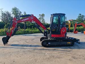 Japan Original Used Vio35 Mini Excavator Farm 3.5ton Mini Digger Cheap Price Used Excavator 55 60 80 - Product Image 1
