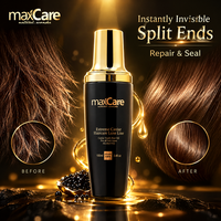 Maxcare 100ml Serum Rambut Esens Kaviar, Pelembut Halus, Nutrisi Mendalam, Perawatan Anti Frizz untuk Rambut Kering dan Rusak